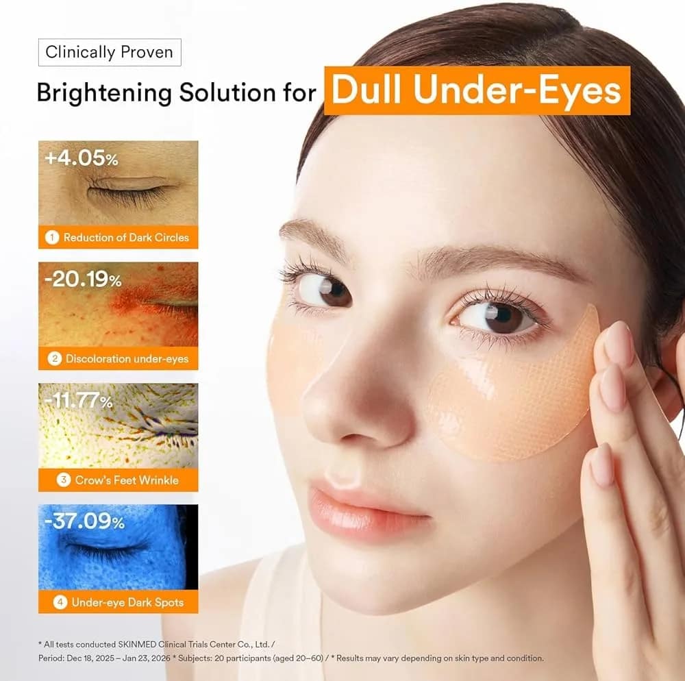 Abib Glutathione Kojic Acid Eye Patch (60 Patches)